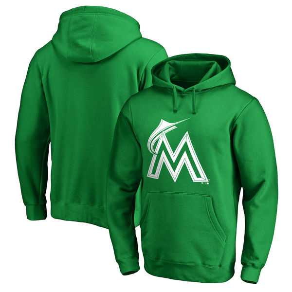 Men's Miami Marlins Fanatics Branded Kelly Green St. Patrick's Day White Logo Pullover Hoodie,We sell and wholesale Men's Miami Marlins Fanatics Branded Kelly Green St. Patrick's Day White Logo Pullover Hoodie on line form chian!